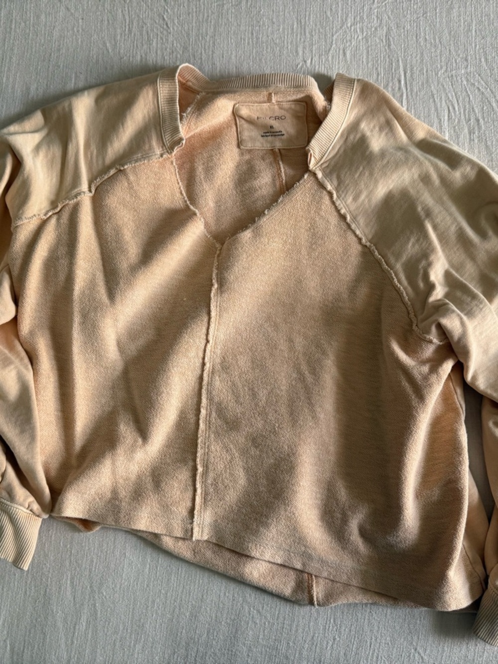 Pilcro Peach Knit Pullover